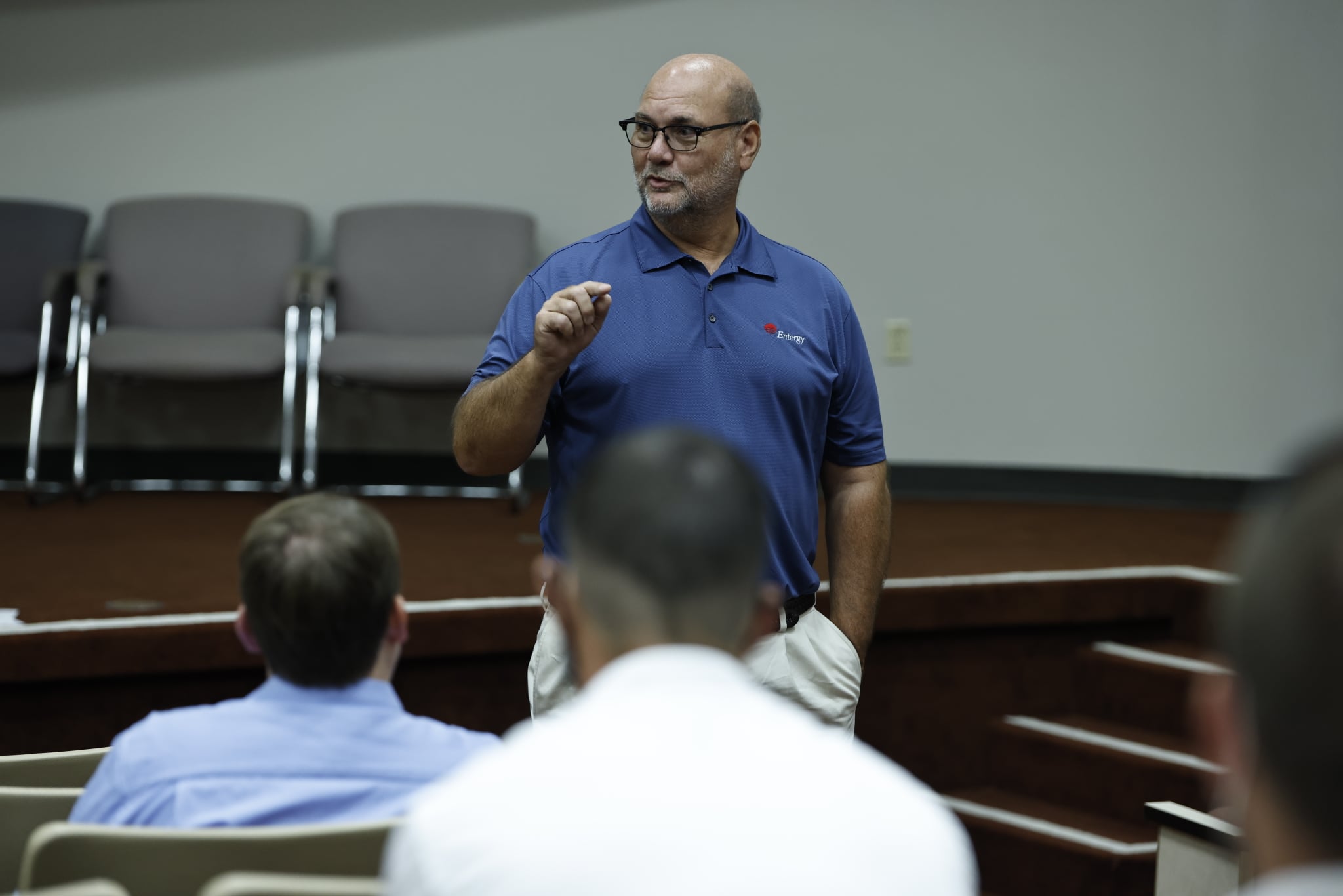 Chief Nuclear Officer Chris Bakken recognized by Grove City College.